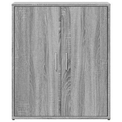 Credenze 2 pz Grigio Sonoma 60x31x70 cm in Legno Multistrato - homemem39