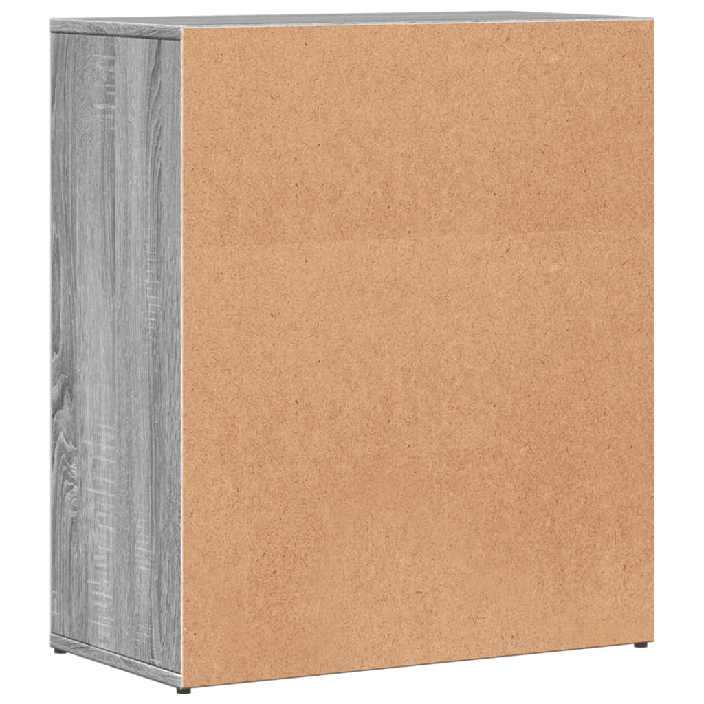Credenze 2 pz Grigio Sonoma 60x31x70 cm in Legno Multistrato - homemem39