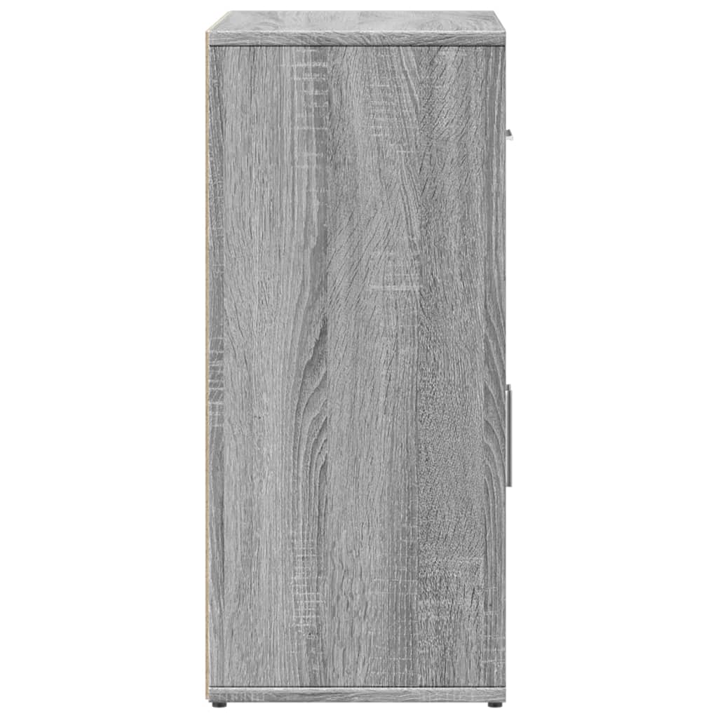 Credenze 2 pz Grigio Sonoma 60x31x70 cm in Legno Multistrato - homemem39