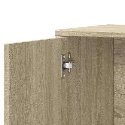 Credenze 2 pz Rovere Sonoma 60x31x70 cm in Legno Multistrato - homemem39
