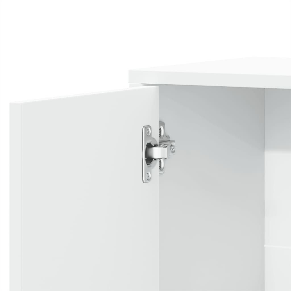 Credenze 2 pz Bianche 60x31x70 cm in Legno Multistrato - homemem39