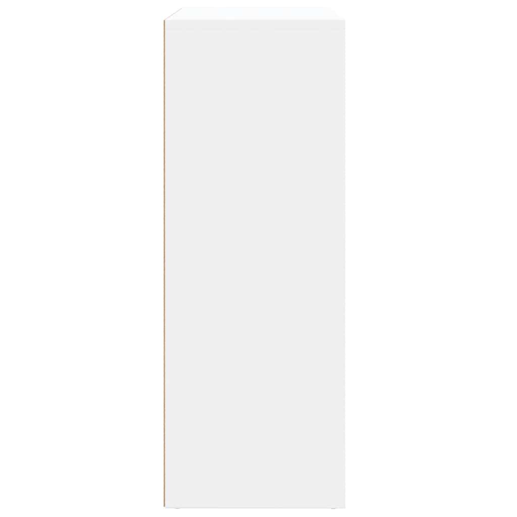 Credenze 2 pz Bianche 60x31x84 cm in Legno Multistrato | homemem39