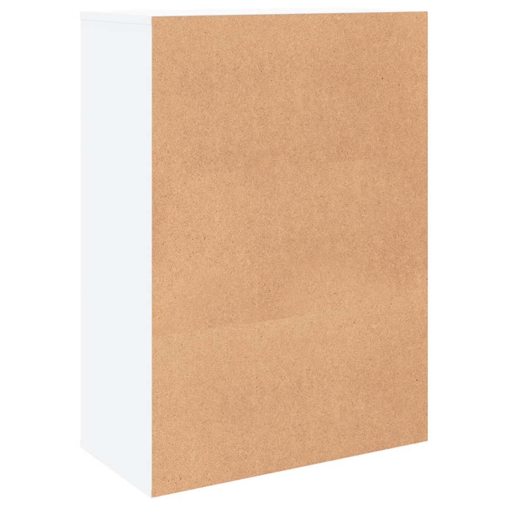 Credenze 2 pz Bianche 60x31x84 cm in Legno Multistrato | homemem39