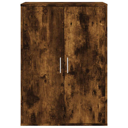 Credenze 2 pz Rovere Fumo 60x31x84 cm in Legno Multistrato | homemem39