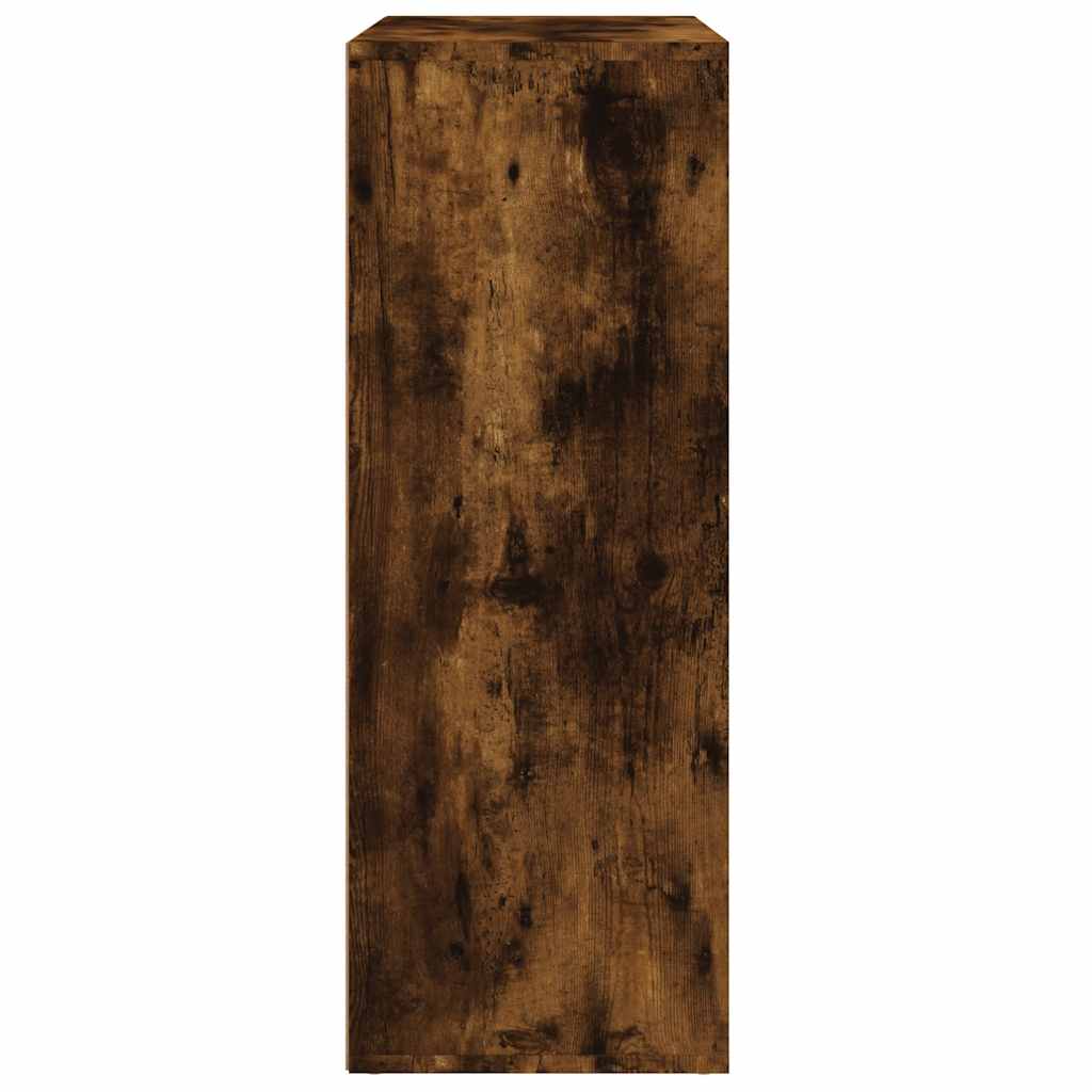 Credenze 2 pz Rovere Fumo 60x31x84 cm in Legno Multistrato | homemem39