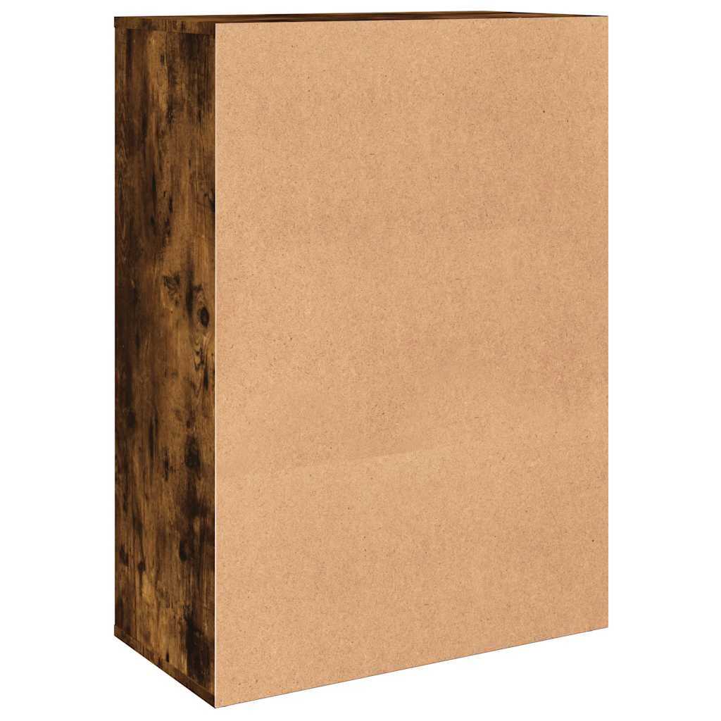 Credenze 2 pz Rovere Fumo 60x31x84 cm in Legno Multistrato | homemem39