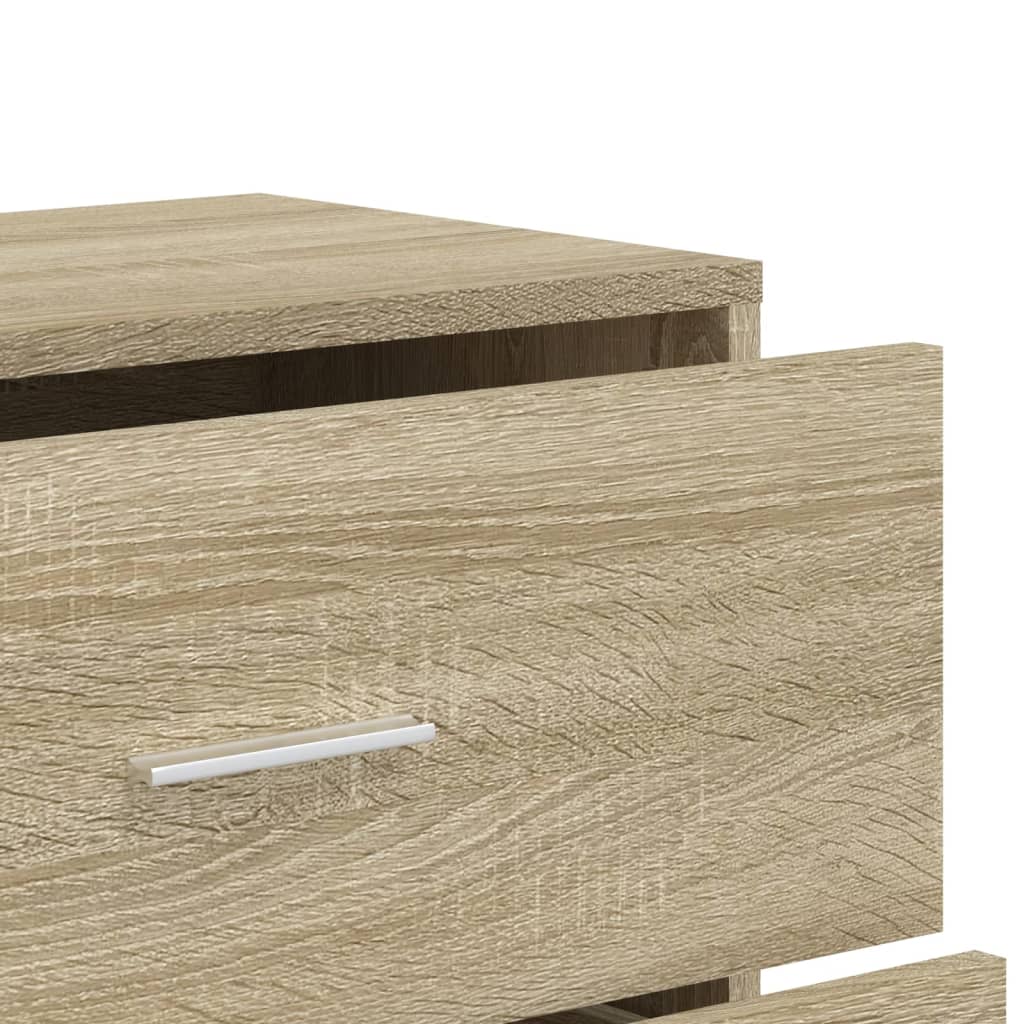 Credenze 3 pz Rovere Sonoma 60x31x84 cm in Legno Multistrato | homemem39