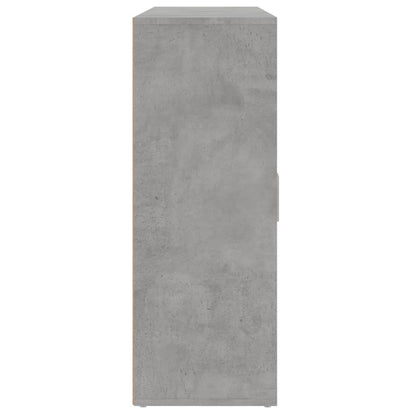 Credenze 3 pz Grigio Cemento 60x31x84 cm in Legno Multistrato