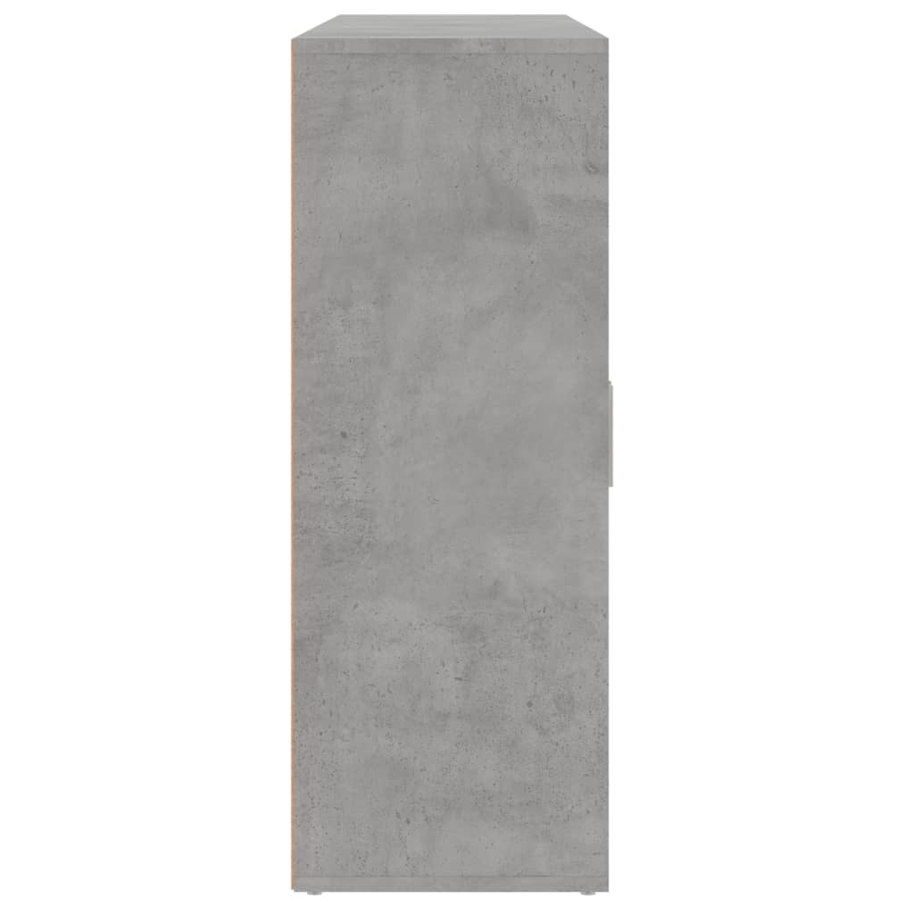 Credenze 3 pz Grigio Cemento 60x31x84 cm in Legno Multistrato - homemem39