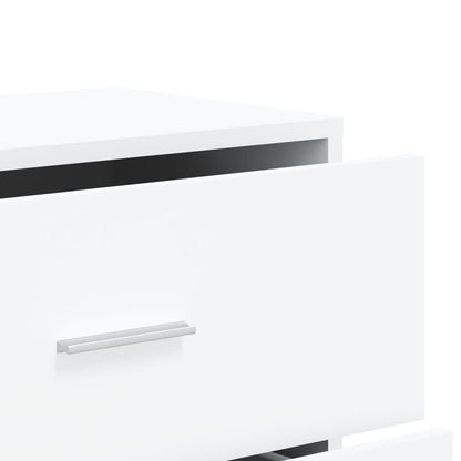 Credenze 2 pz Bianche 60x31x84 cm in Legno Multistrato - homemem39