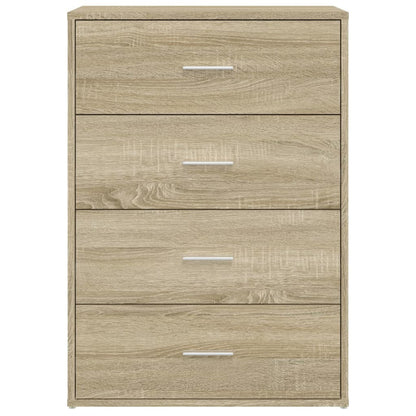 Credenze 2 pz Rovere Sonoma 60x31x84 cm in Legno Multistrato | homemem39