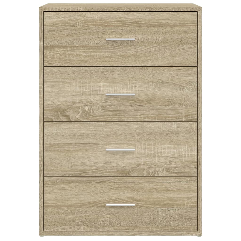 Credenze 2 pz Rovere Sonoma 60x31x84 cm in Legno Multistrato - homemem39