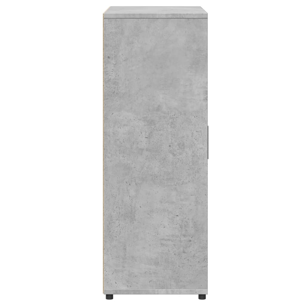 Credenze 2 pz Grigio Cemento 60x31x84 cm in Legno Multistrato - homemem39