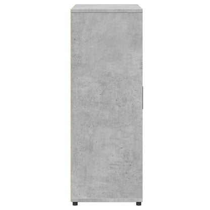 Credenze 2 pz Grigio Cemento 60x31x84 cm in Legno Multistrato - homemem39