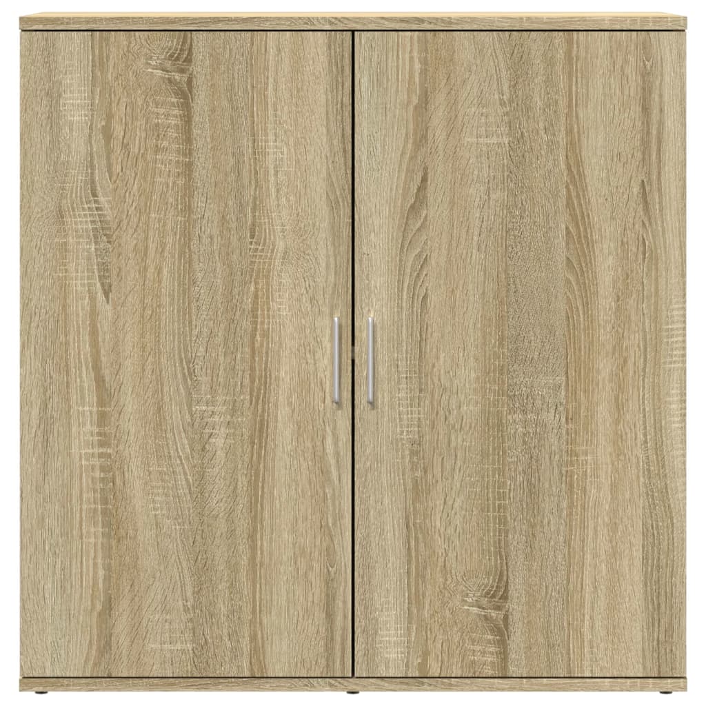 Credenze 2 pz Rovere Sonoma 79x38x80 cm in Legno Multistrato - homemem39