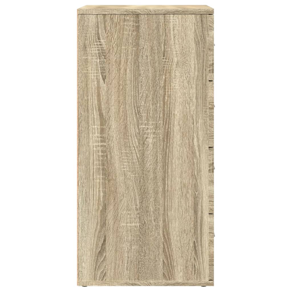Credenze 3 pz Rovere Sonoma in Legno Multistrato - homemem39