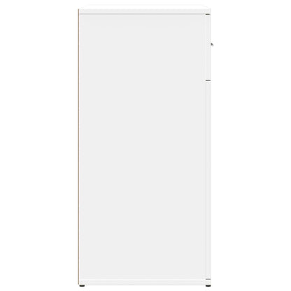 Credenze 2 pz Bianche 79x38x80 cm in Legno Multistrato - homemem39