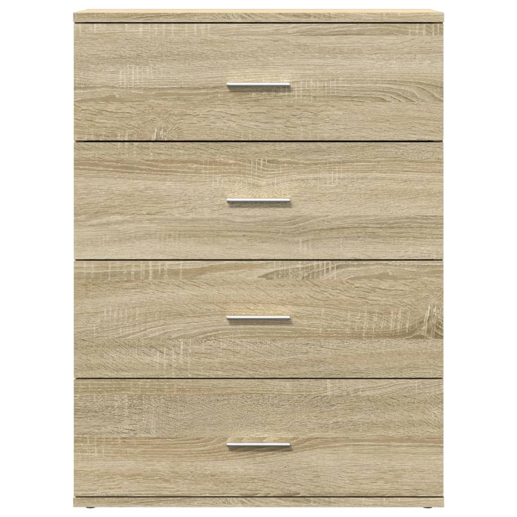 Credenze 2 pz Rovere Sonoma 60x39x80 cm in Legno Multistrato - homemem39