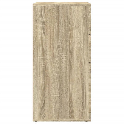 Credenze 2 pz Rovere Sonoma 60x39x80 cm in Legno Multistrato - homemem39