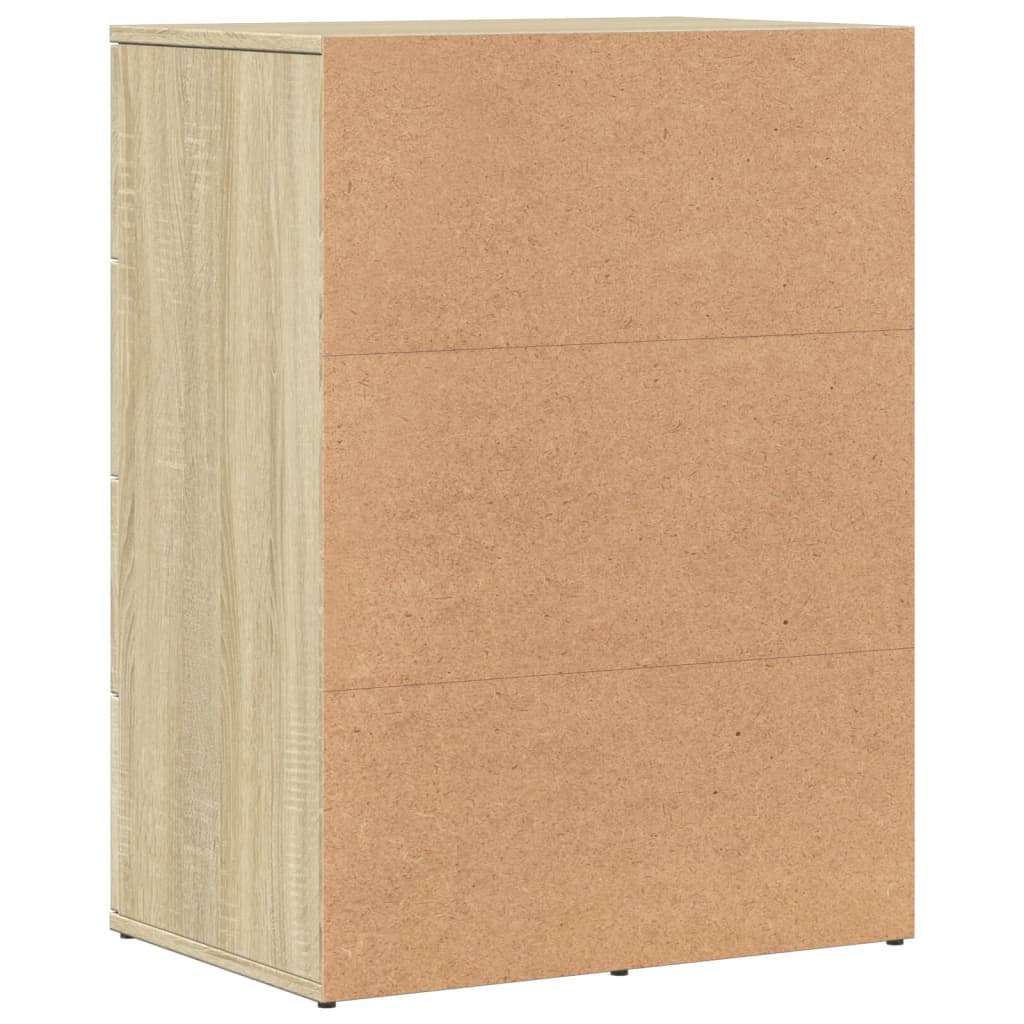 Credenze 2 pz Rovere Sonoma 59x39x80 cm in Legno Multistrato - homemem39