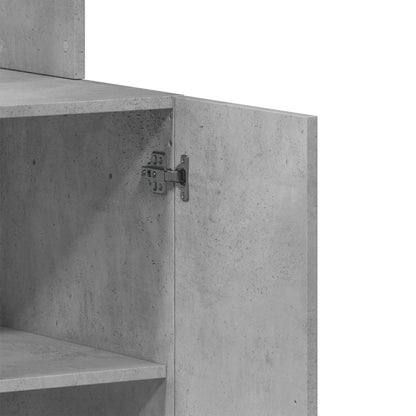 Mobile da Cucina Grigio 60x50x180 cm in Legno Multistrato - homemem39