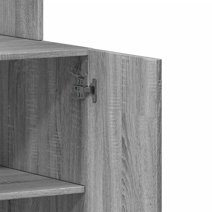 Mobile da Cucina Grigio Sonoma 60x50x180cm in Legno Multistrato - homemem39