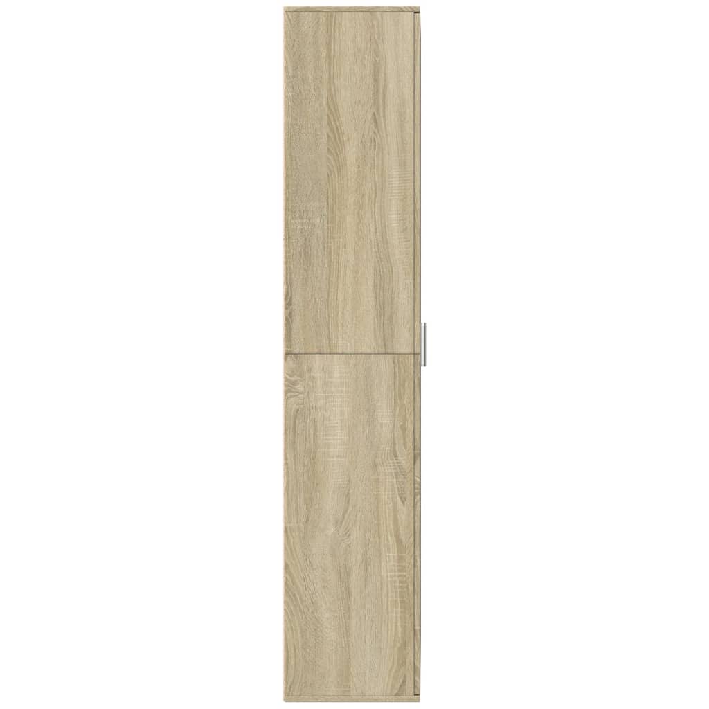 Credenza Rovere Sonoma 70x35x180 cm in Legno Multistrato | homemem39