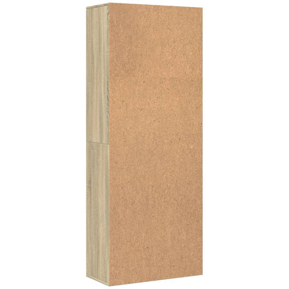 Credenza Rovere Sonoma 70x35x180 cm in Legno Multistrato