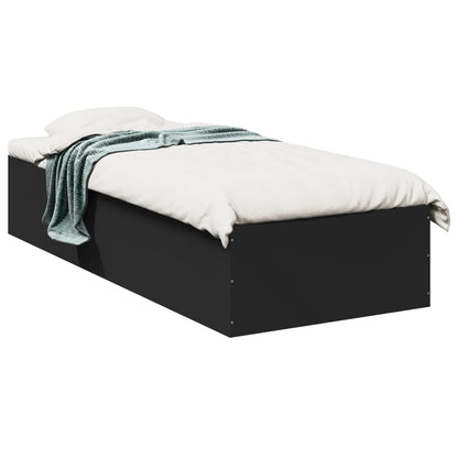 Giroletto Nero 75x190 cm in Legno Multistrato | homemem39