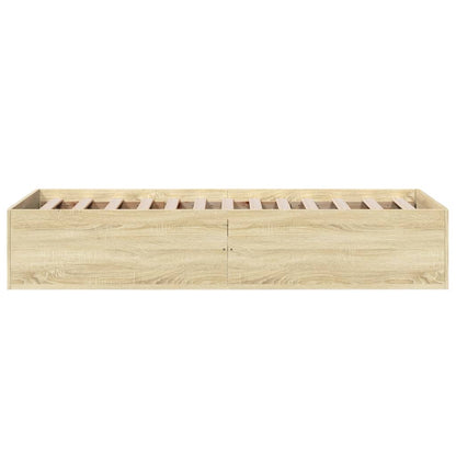 Giroletto senza Materasso Rovere Sonoma 75x190 cm in Truciolato