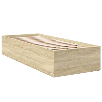 Giroletto senza Materasso Rovere Sonoma 75x190 cm in Truciolato | homemem39
