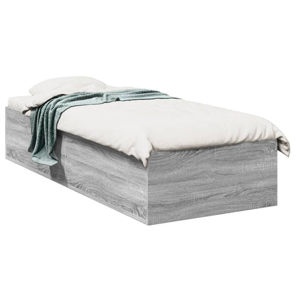 Giroletto Grigio Sonoma 75x190 cm in Legno Multistrato | homemem39
