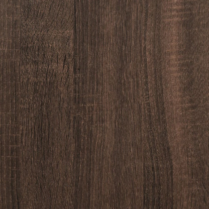 Giroletto senza Materasso Rovere Marrone 75x190cm in Truciolato
