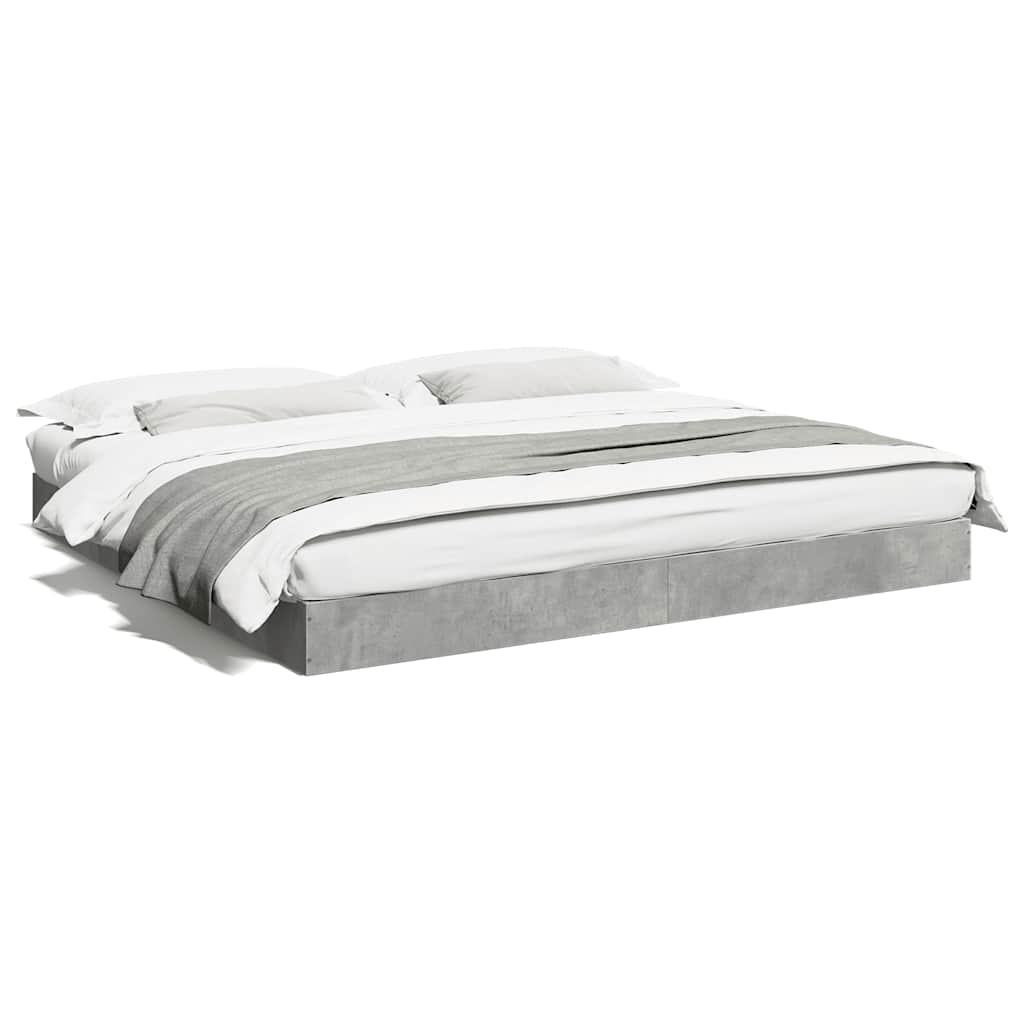 Giroletto Grigio Cemento 180x200 cm in Legno Multistrato | homemem39
