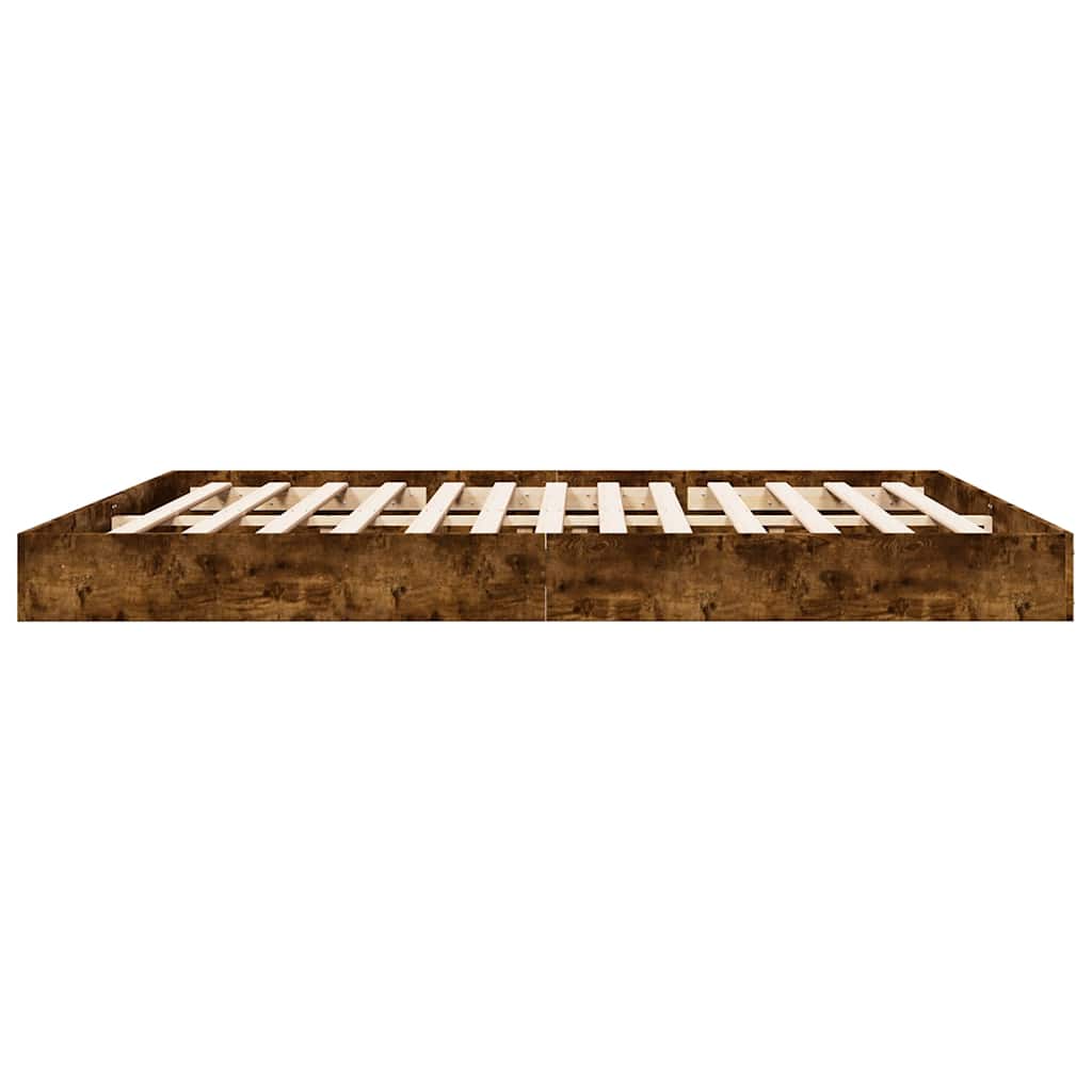 Giroletto senza Materasso Rovere Fumo 180x200 cm in Truciolato | homemem39