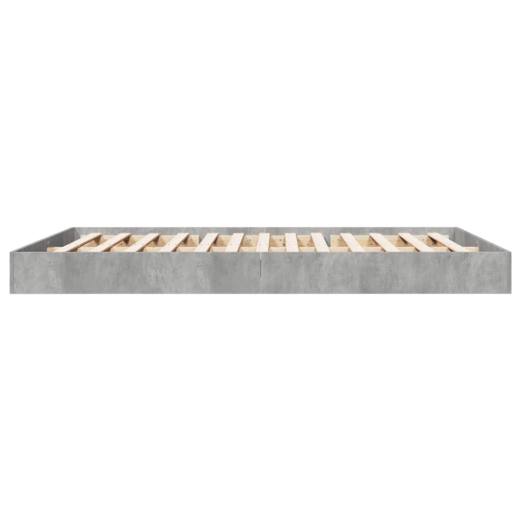Giroletto Grigio Cemento 160x200 cm in Legno Multistrato | homemem39