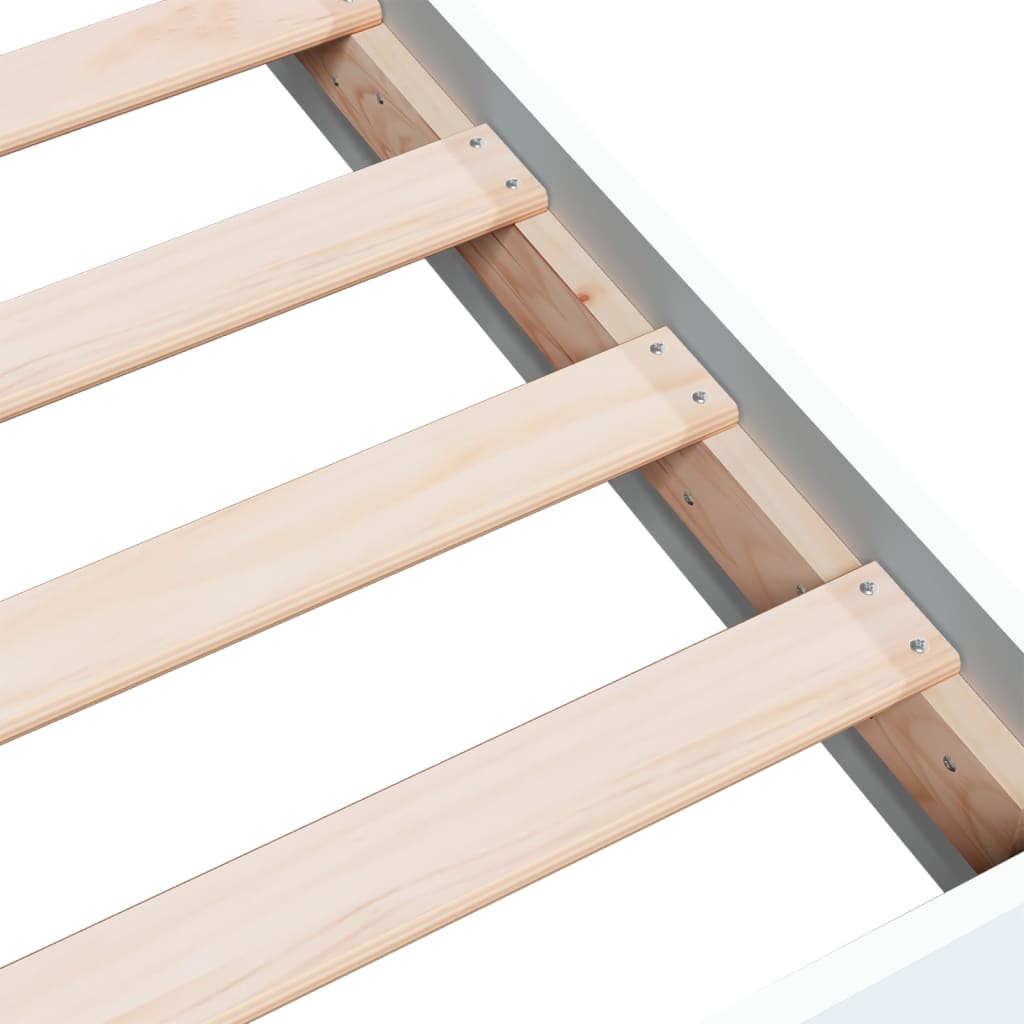 Giroletto Bianco 140x200 cm in Legno Multistrato | homemem39
