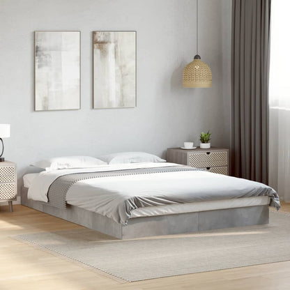 Giroletto Grigio Cemento 140x200 cm in Legno Multistrato | homemem39