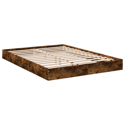 Giroletto senza Materasso Rovere Fumo 140x200 cm in Truciolato