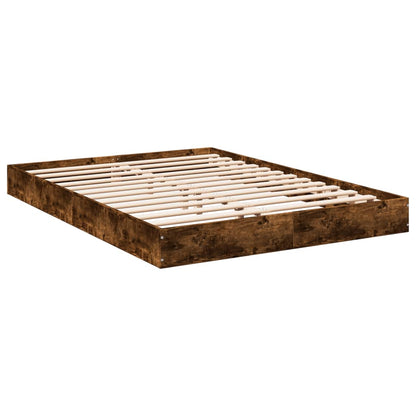 Giroletto senza Materasso Rovere Fumo 140x200 cm in Truciolato