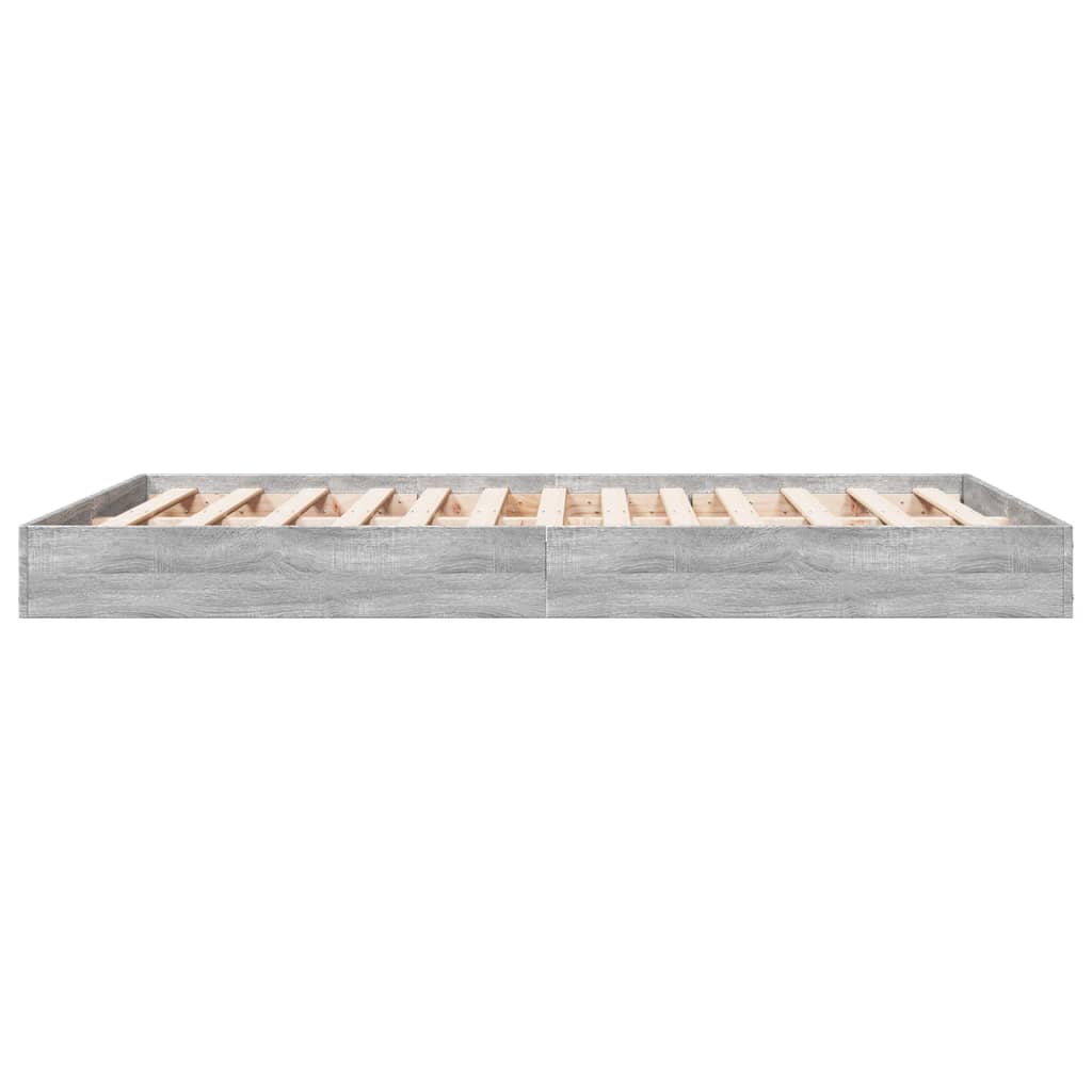 Giroletto Grigio Sonoma 140x200 cm in Legno Multistrato | homemem39