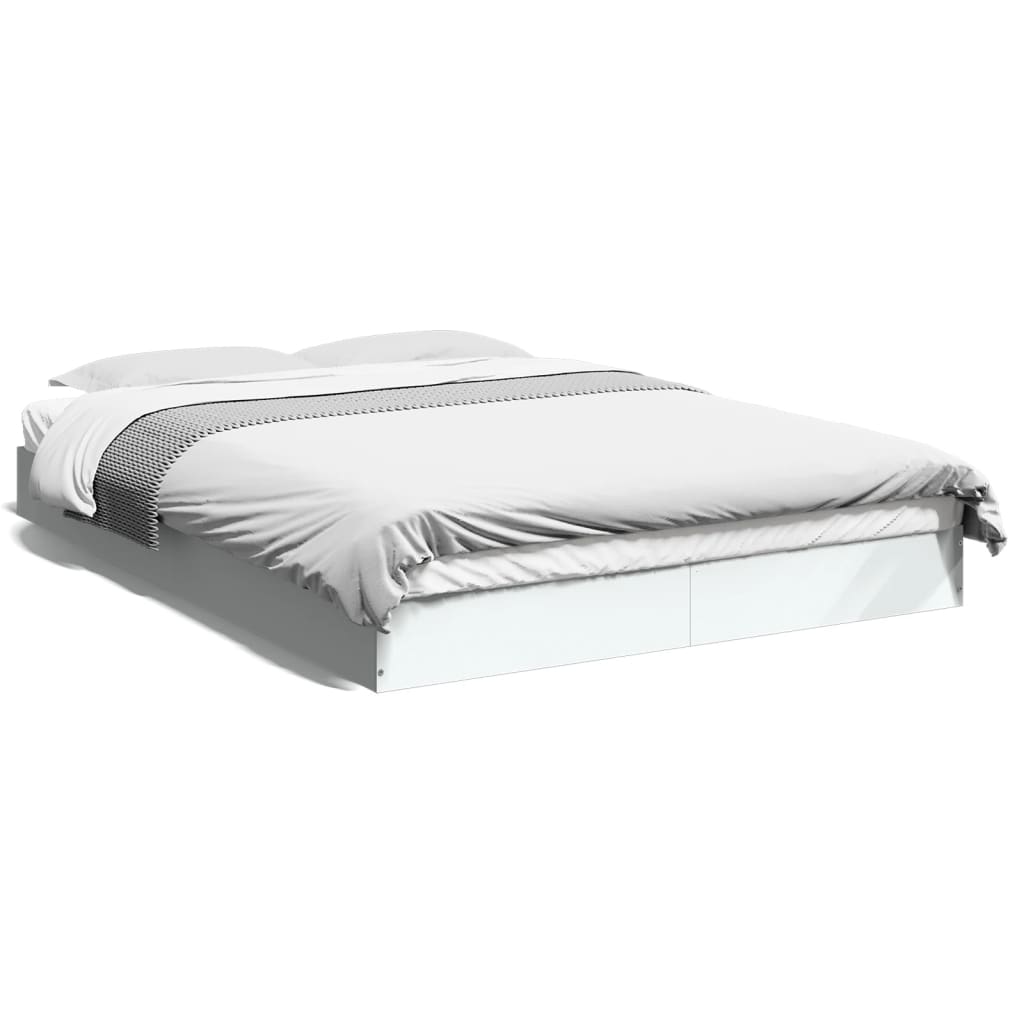 Giroletto Bianco 135x190 cm in Legno Multistrato | homemem39