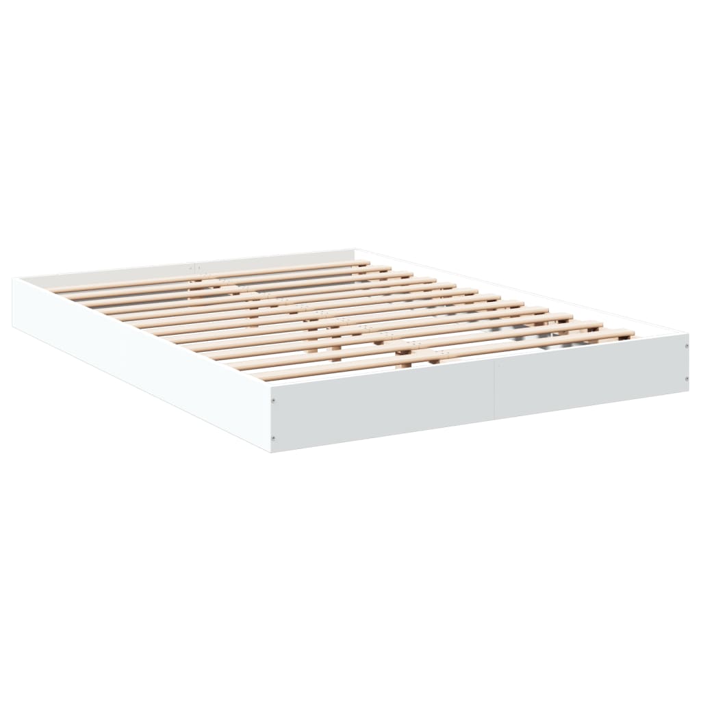Giroletto Bianco 135x190 cm in Legno Multistrato | homemem39