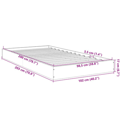 Giroletto Nero 100x200 cm in Legno Multistrato | homemem39
