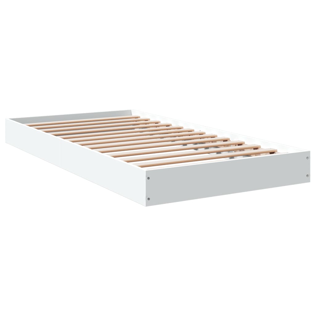 Giroletto Bianco 90x190 cm in Legno Multistrato | homemem39
