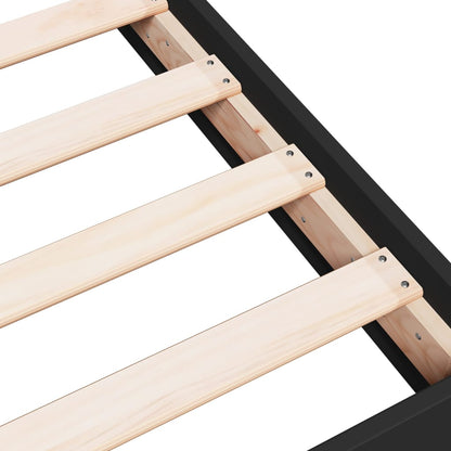 Giroletto Nero 75x190 cm in Legno Multistrato | homemem39