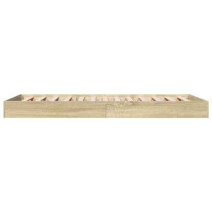 Giroletto senza Materasso Rovere Sonoma 75x190 cm in Truciolato | homemem39