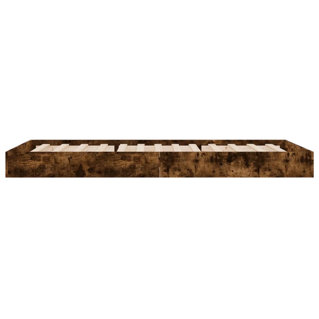 Giroletto senza Materasso Rovere Fumo 75x190 cm in Truciolato