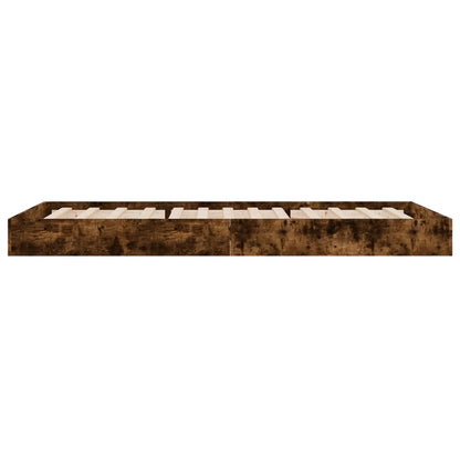 Giroletto senza Materasso Rovere Fumo 75x190 cm in Truciolato