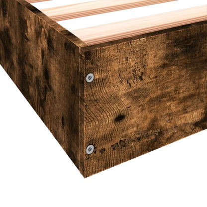 Giroletto senza Materasso Rovere Fumo 75x190 cm in Truciolato
